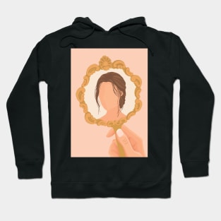 Self Love Mirror Art Print Hoodie